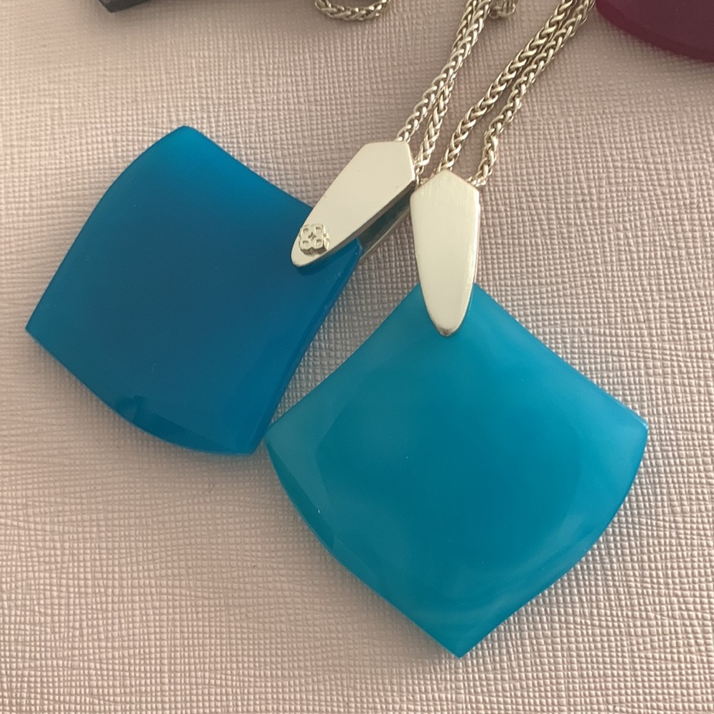 Kendra Scott Aislinn Necklace - Gold & blue